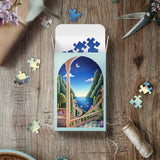 Lot 5 mini puzzles 99 pièces