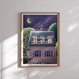 Tirage illustration Look at the stars