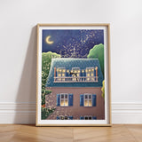 Tirage illustration Look at the stars