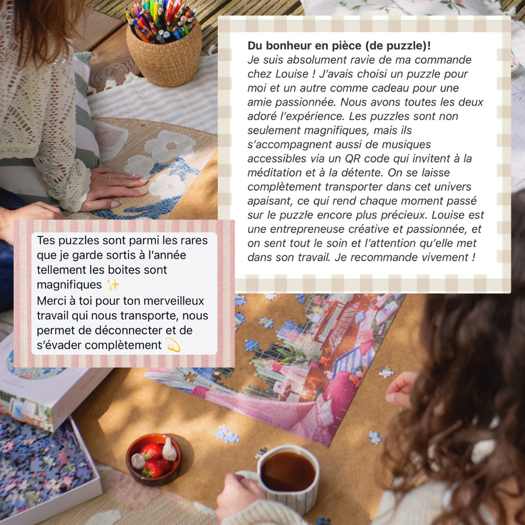 Puzzle 500 pièces • Ton rituel bien-être complet