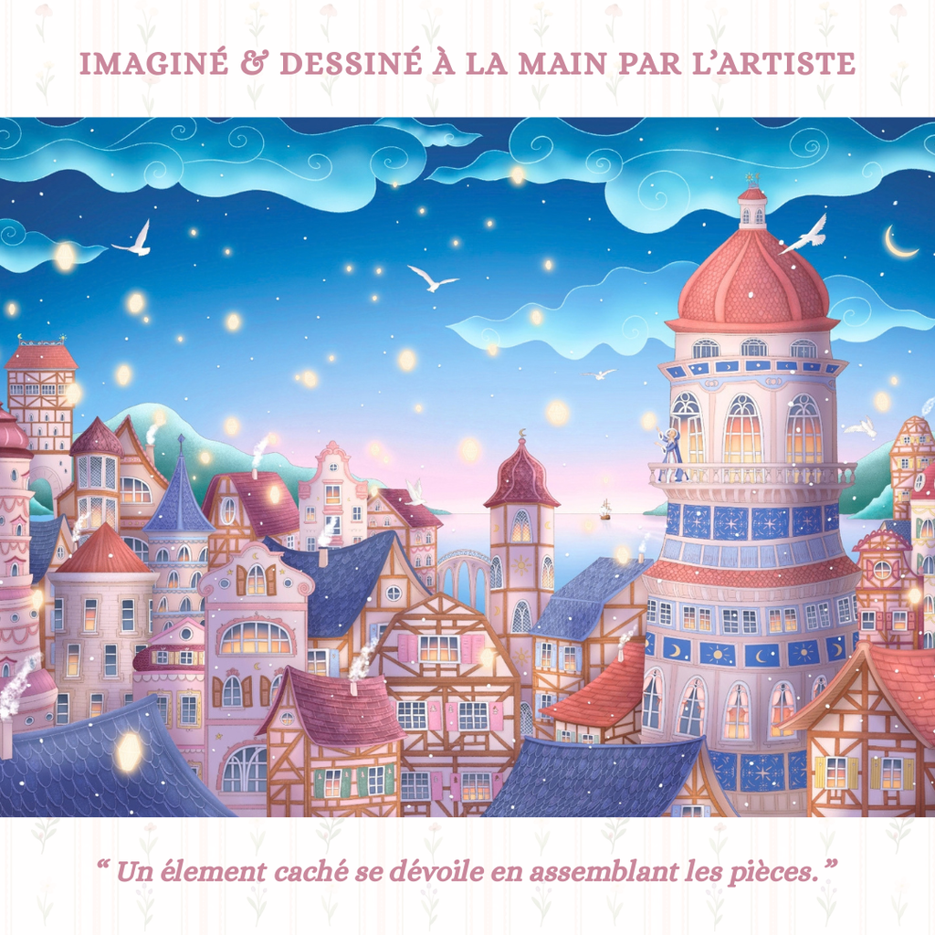 Deluxe 1000-piece puzzle box set ・Cherish your inner light
