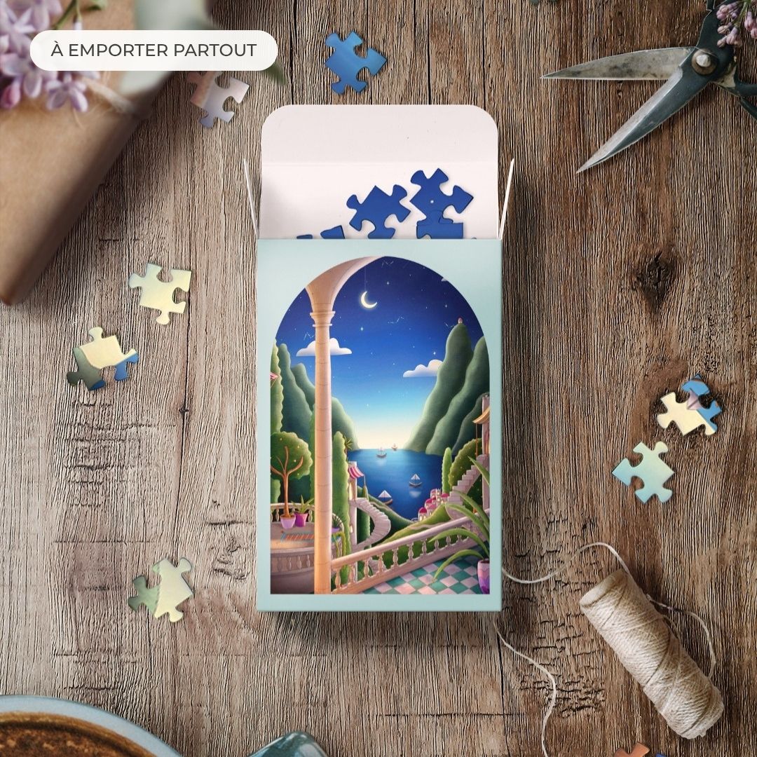 Mini puzzle 99 pièces・Embark on a journey
