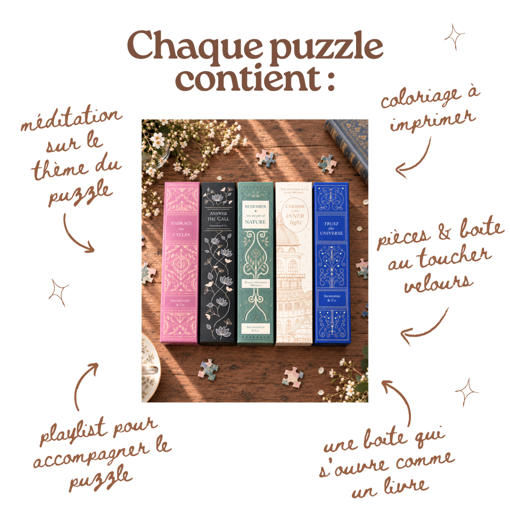 The Complete Collection Pack - 5 1000-piece puzzles + 1 free poster