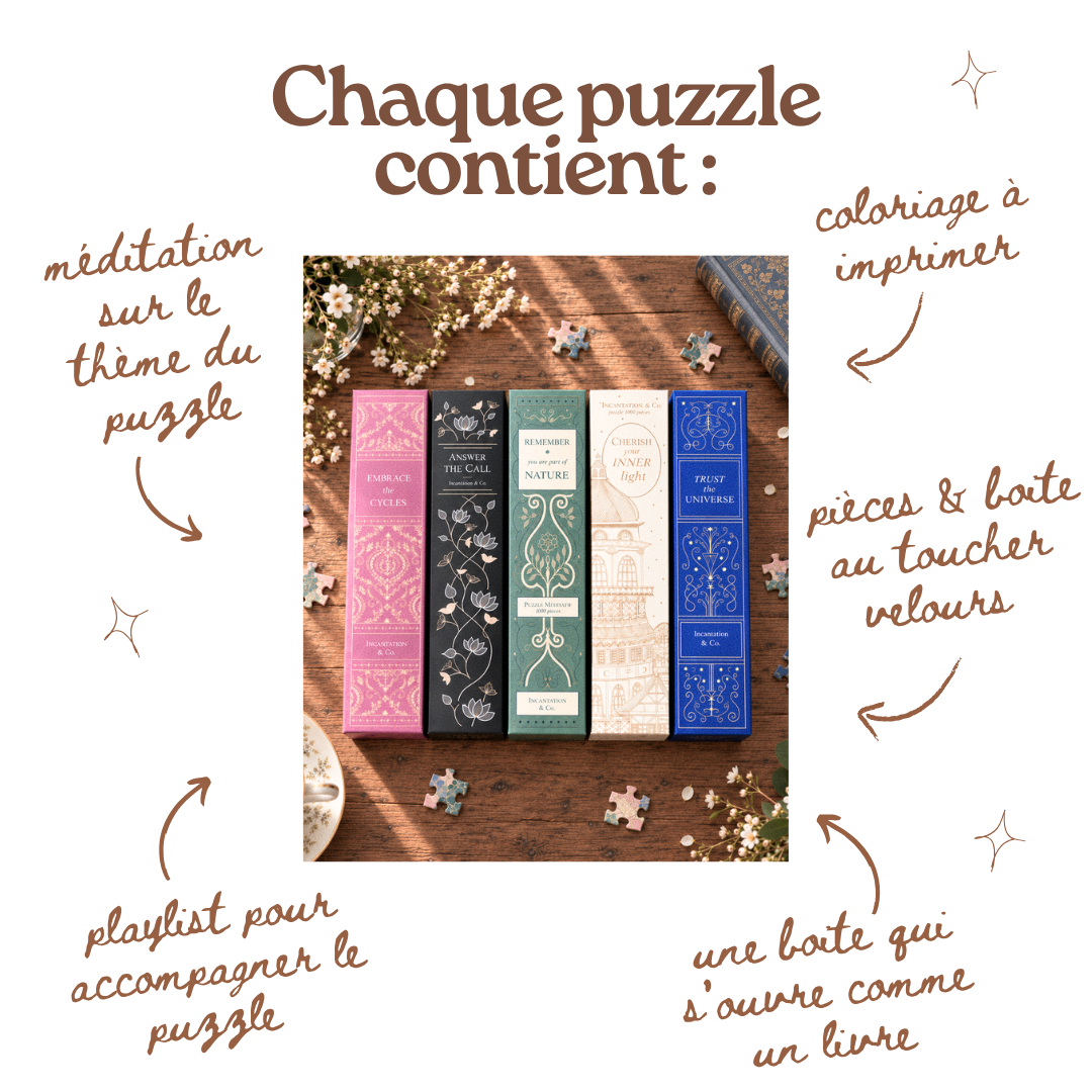 The Complete Collection Pack - 5 1000-piece puzzles + 1 free poster