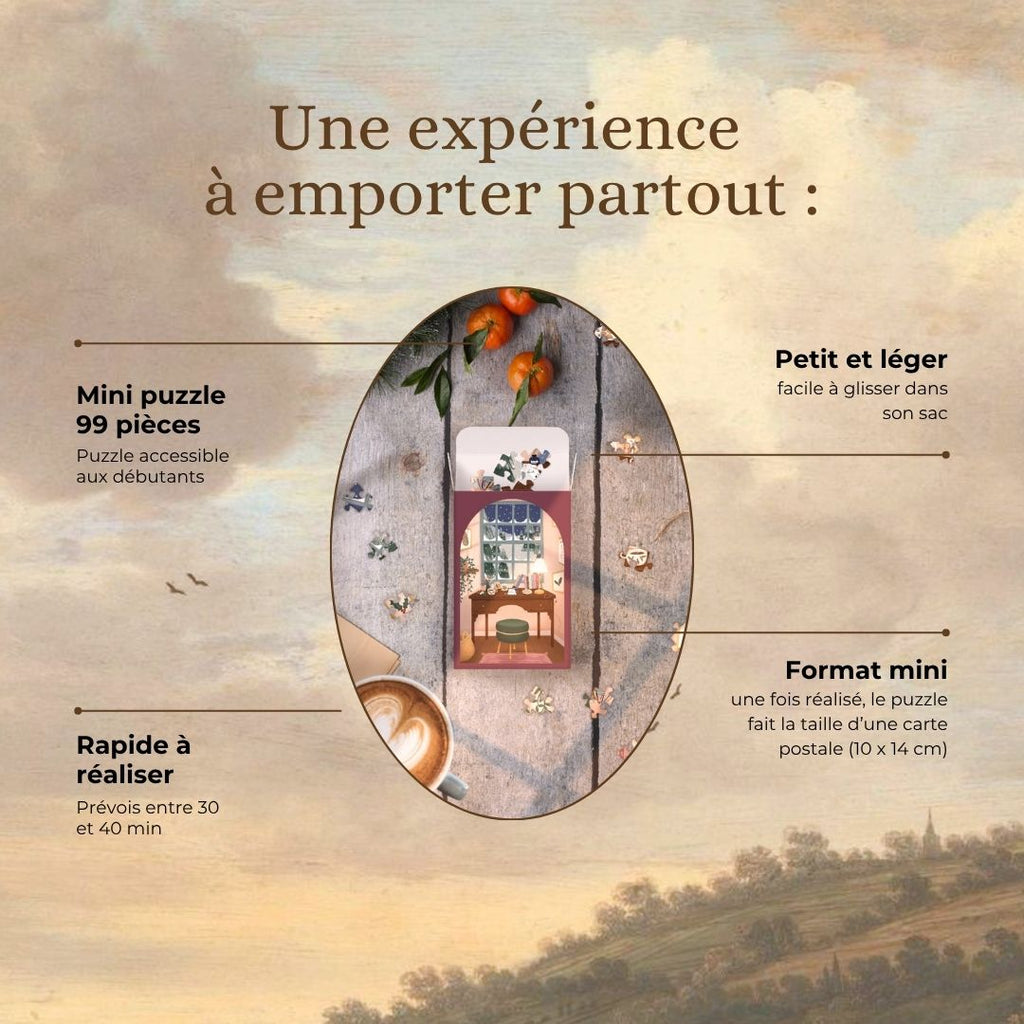 Mini puzzle 99 pièces・Fill your home with magic