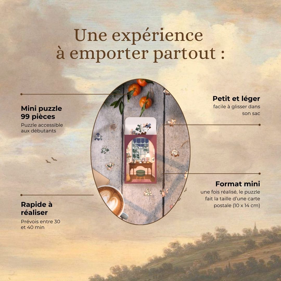 Mini puzzle 99 pièces・Fill your home with magic