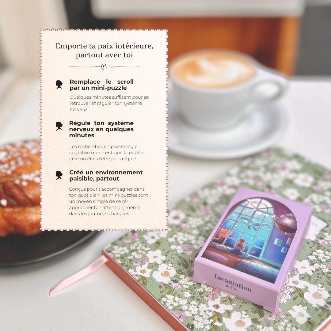 Mini puzzle 99 pièces・Let your spirit wander