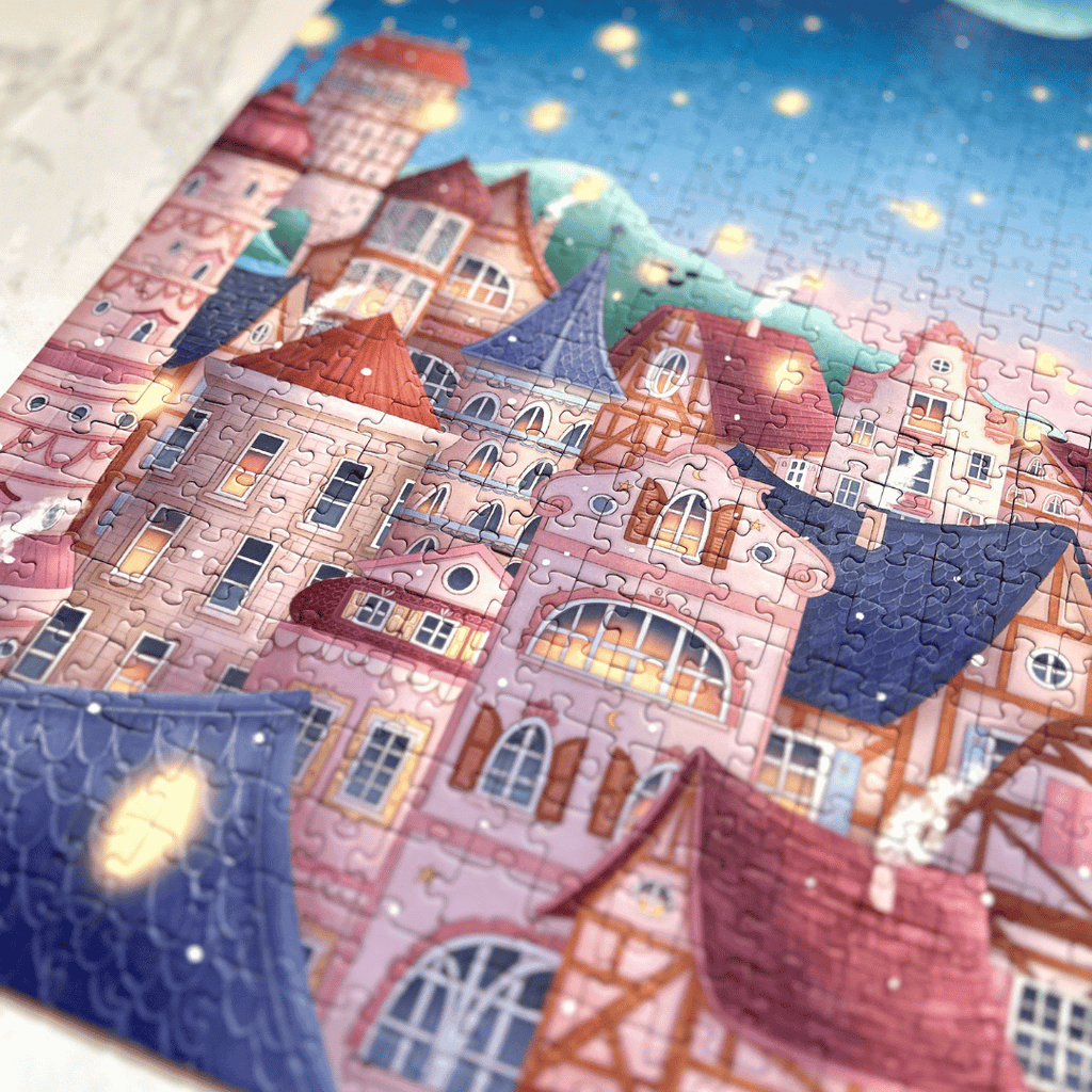 Deluxe 1000-piece puzzle box set ・Cherish your inner light