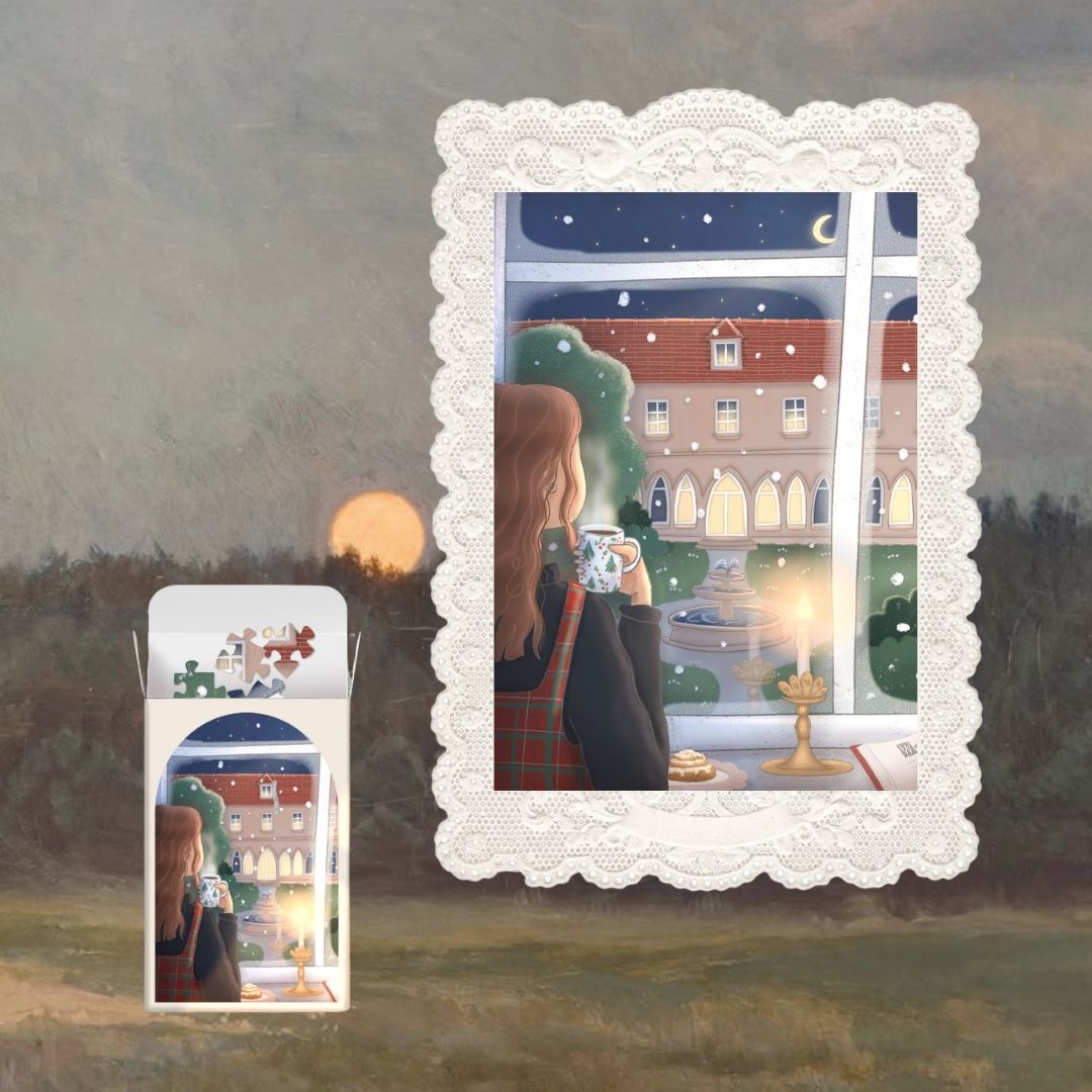 Lot 5 mini puzzles 99 pièces - The Holidays Season