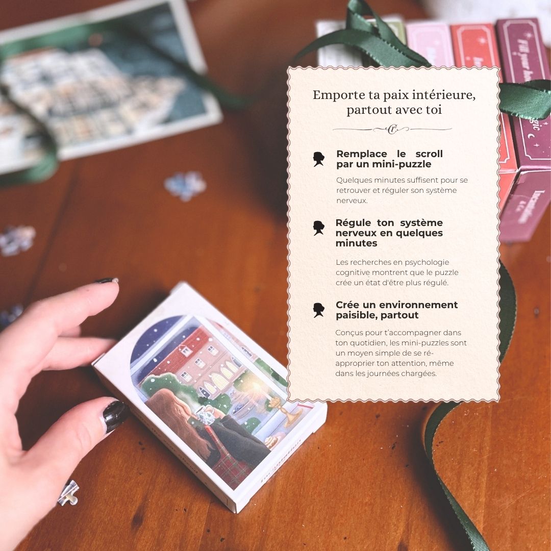 Mini puzzle 99 pieces・Visualize the year ahead