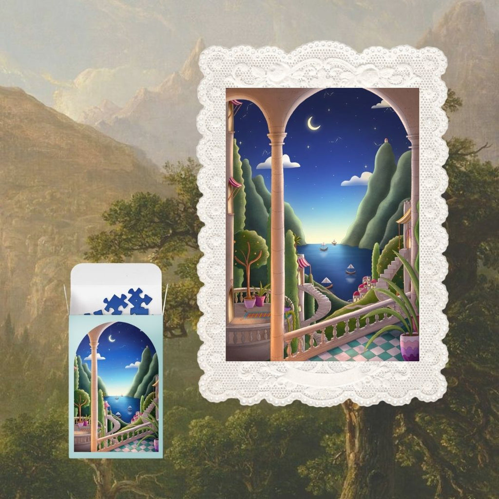 Set of 5 mini puzzles 99 pieces