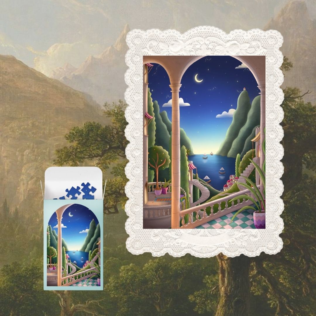 Lot 5 mini puzzles 99 pièces - The Whimsical Collection