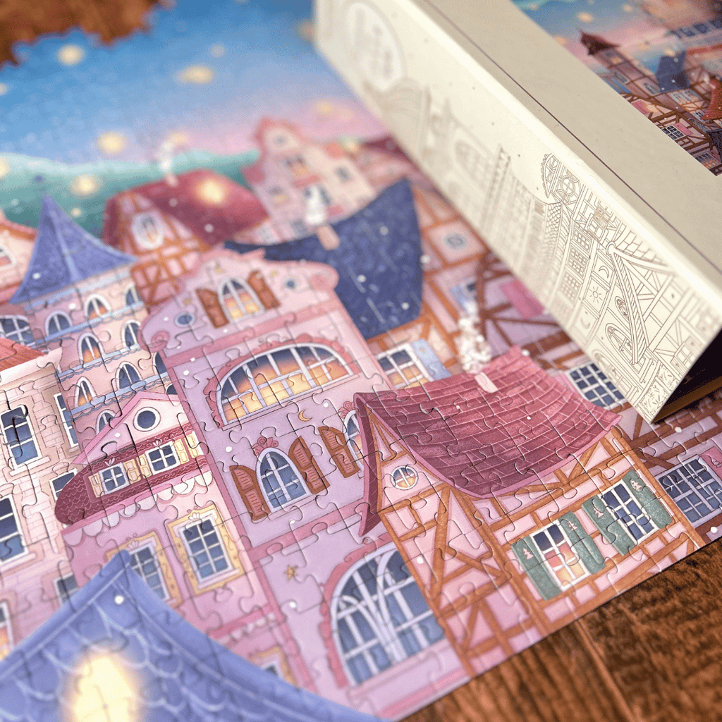 Deluxe 1000-piece puzzle box set ・Cherish your inner light