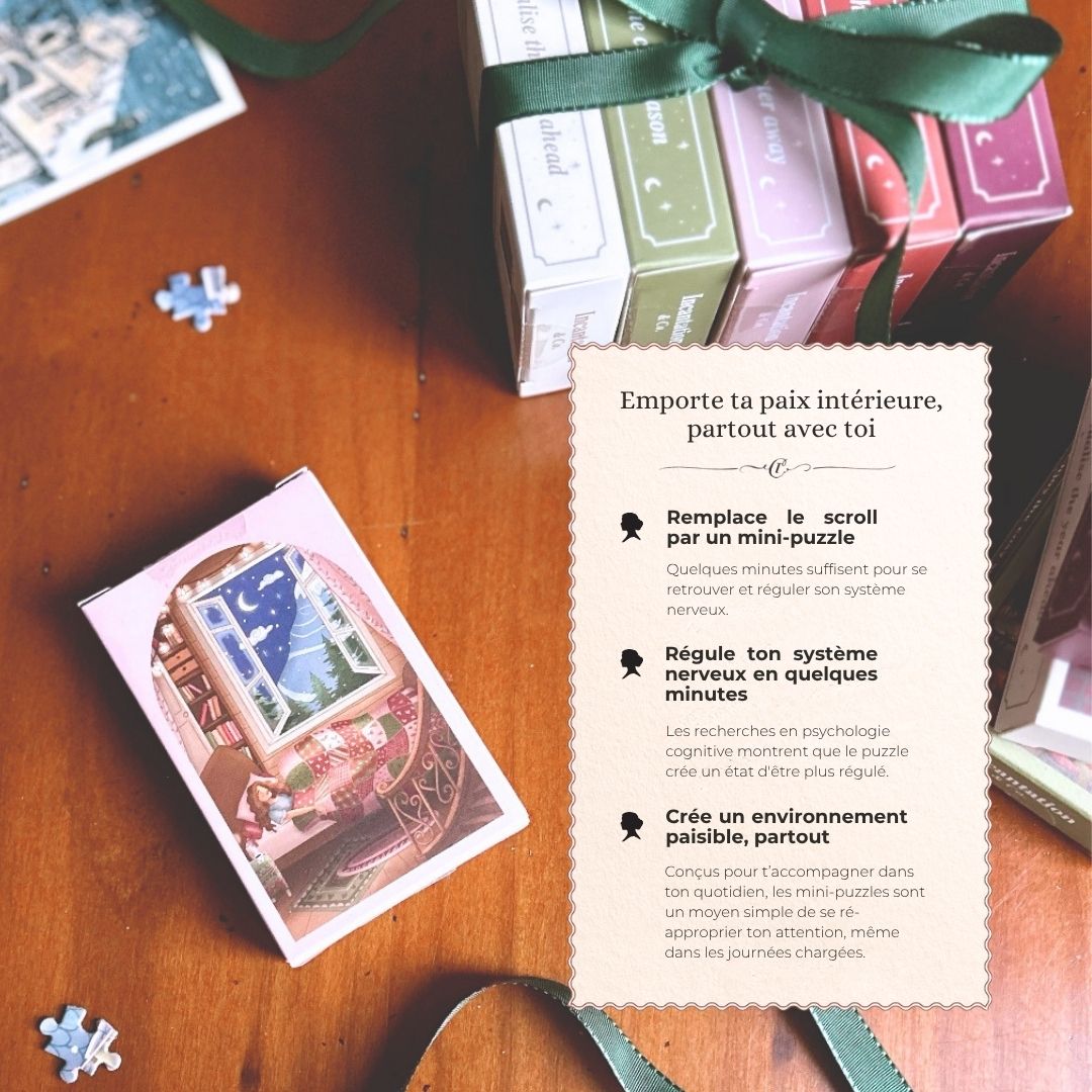 Mini puzzle 99 pièces・Hibernate the winter away