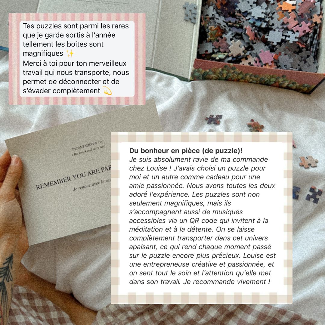 Puzzle rituel 500 pièces・Find your way home