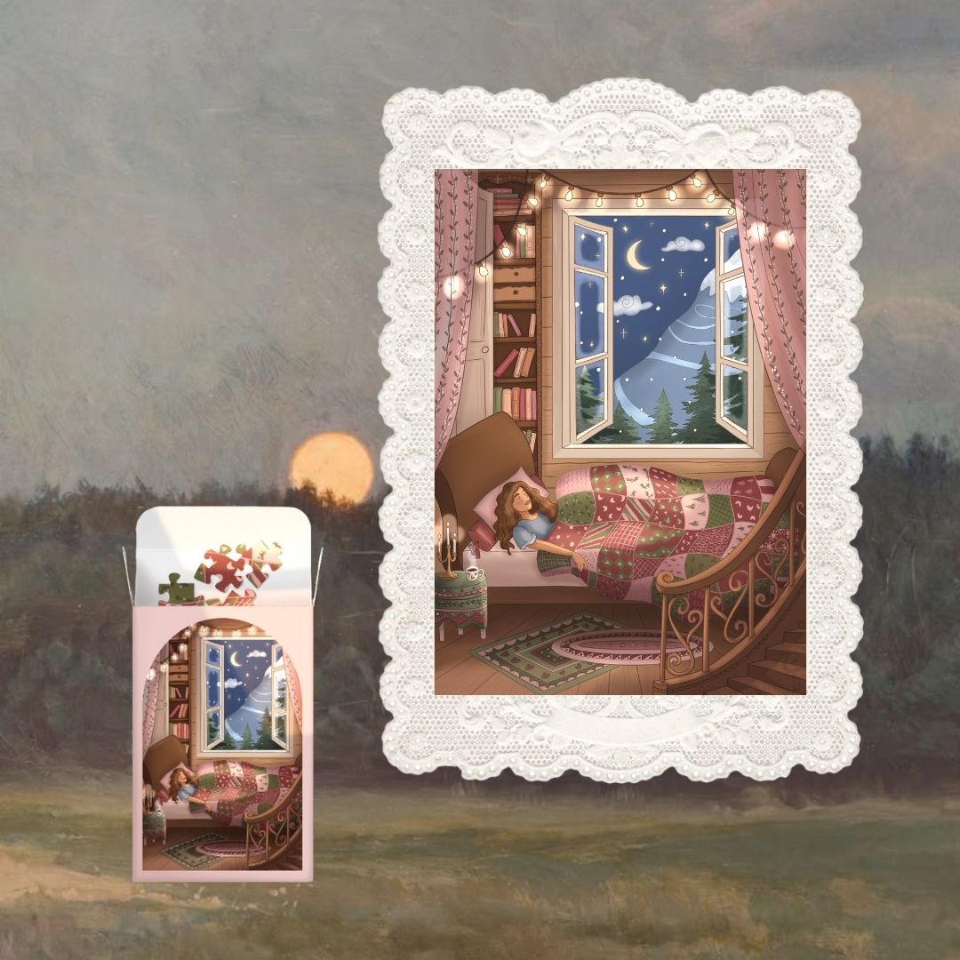 Lot 5 mini puzzles 99 pièces - The Holidays Season