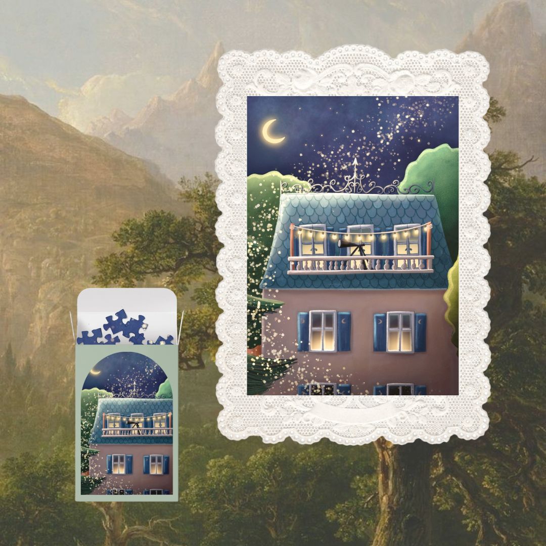 Lot 5 mini puzzles 99 pièces - The Whimsical Collection