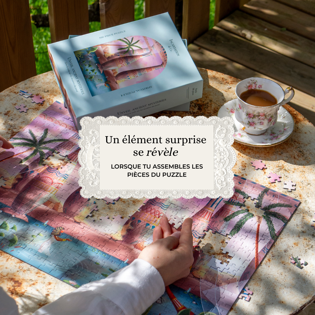 Puzzle 500 pièces • Ton rituel bien-être complet