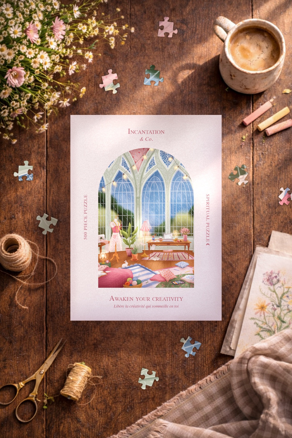 Puzzle rituel 500 pièces・Awaken your creativity