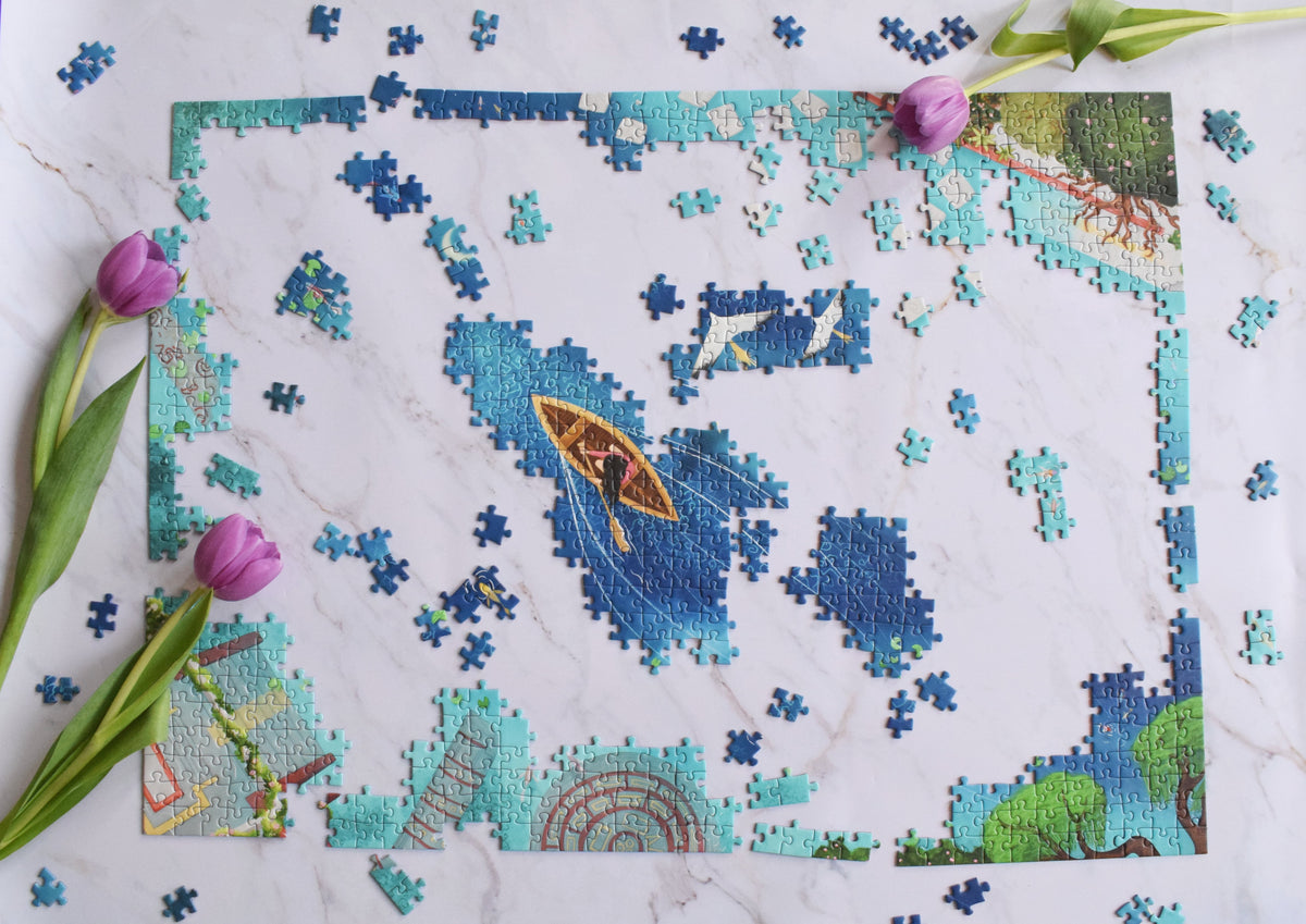 Puzzle coffret deluxe 1000 pièces・Answer the Call