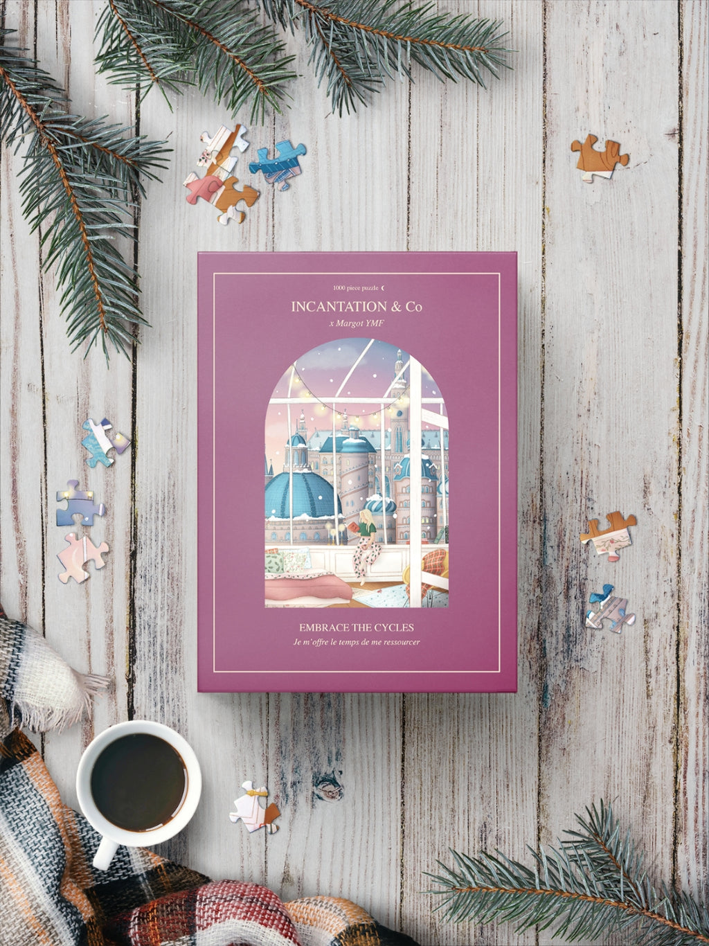 Puzzle coffret deluxe 1000 pièces・Embrace the Cycles