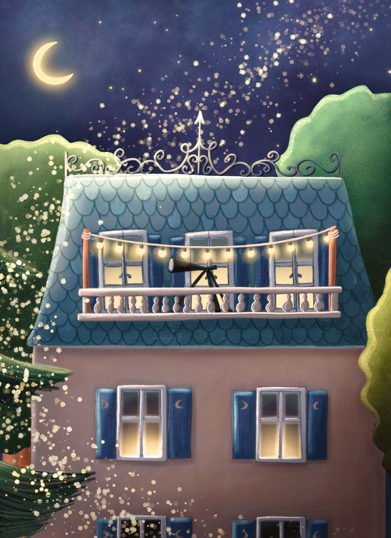 Mini puzzle 99 pièces・Look at the stars