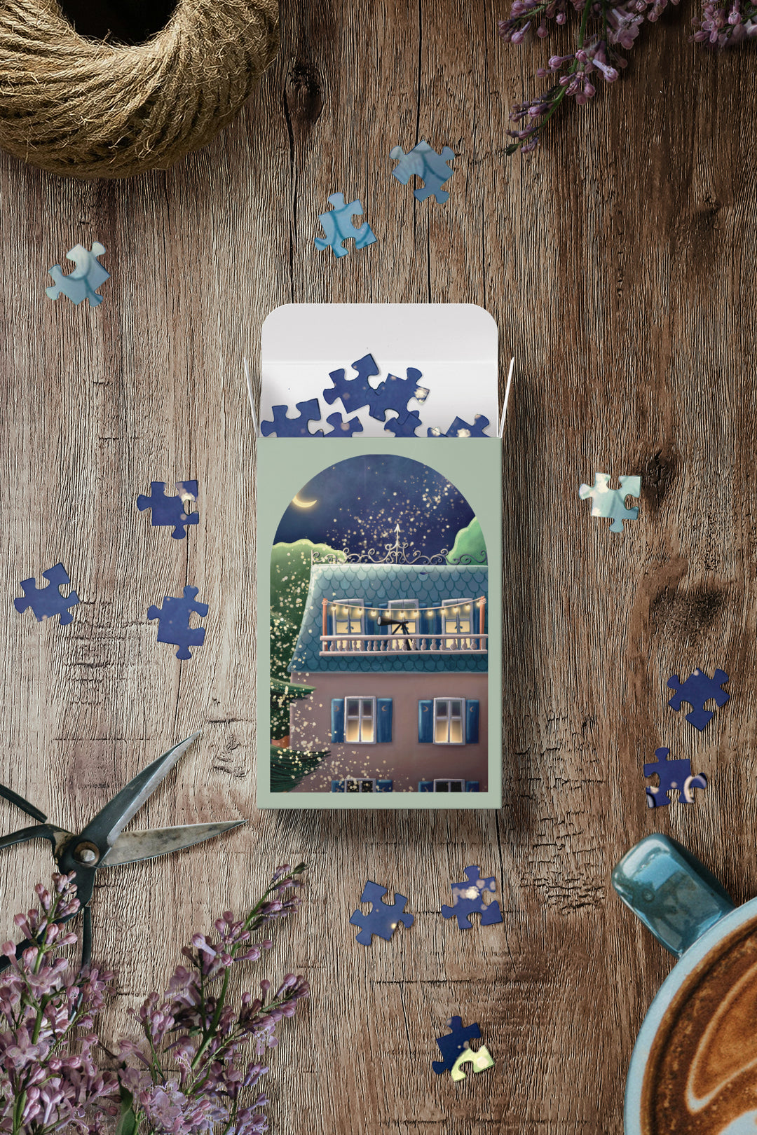 Mini puzzle 99 pièces・Look at the stars