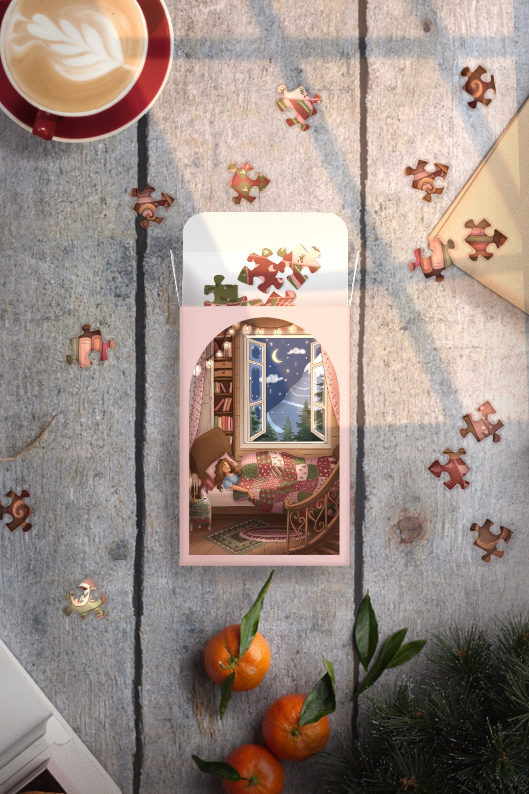 Mini puzzle 99 pièces・Hibernate the winter away