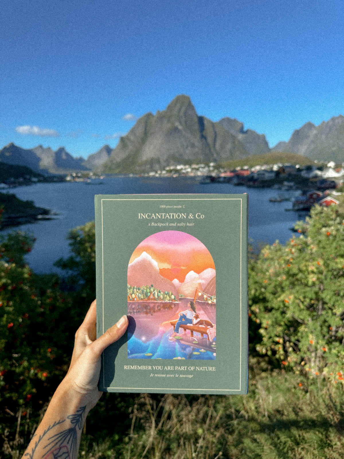 Puzzle coffret deluxe 1000 pièces・Remember you are part of nature