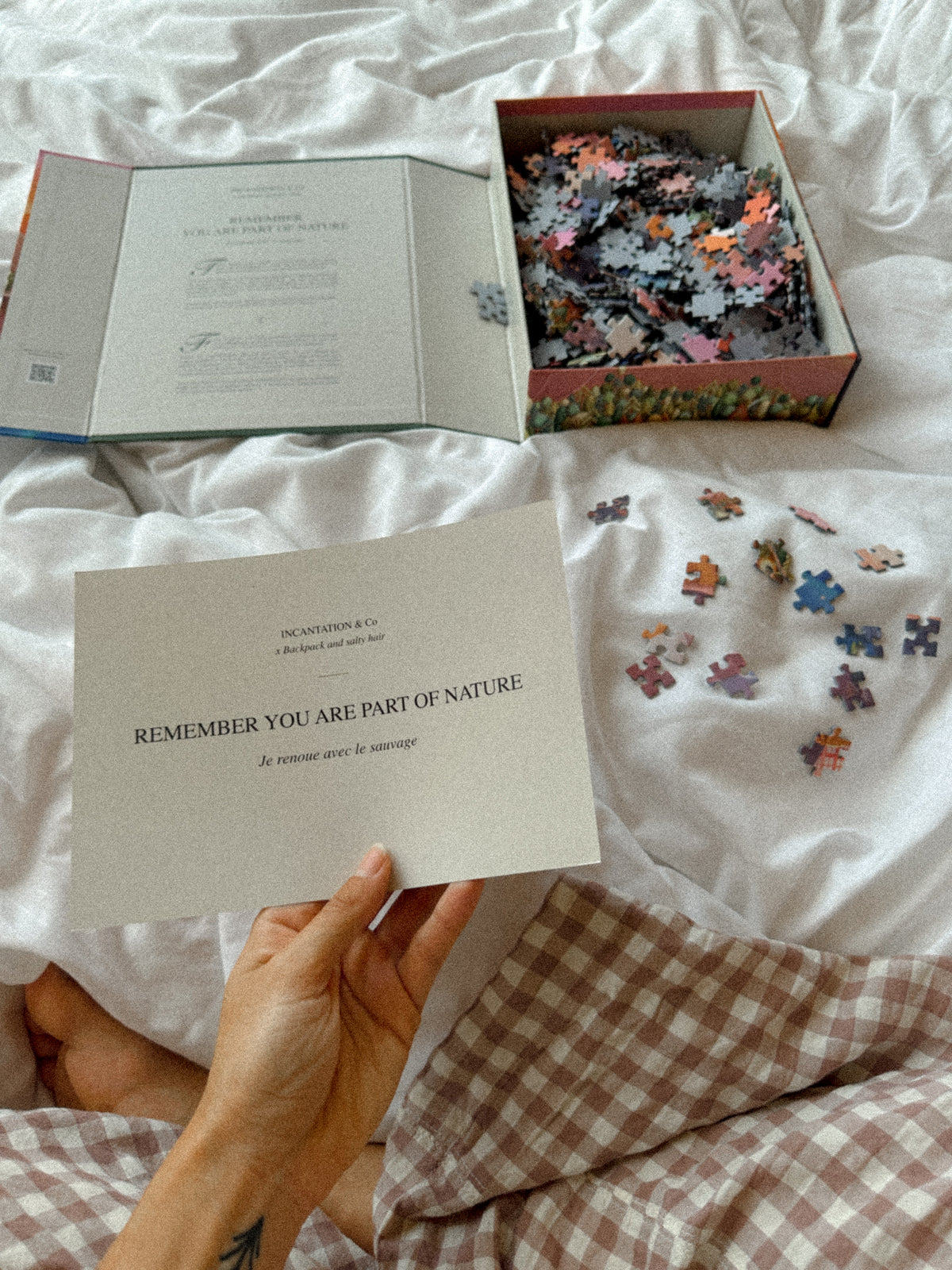 Puzzle coffret deluxe 1000 pièces・Remember you are part of nature