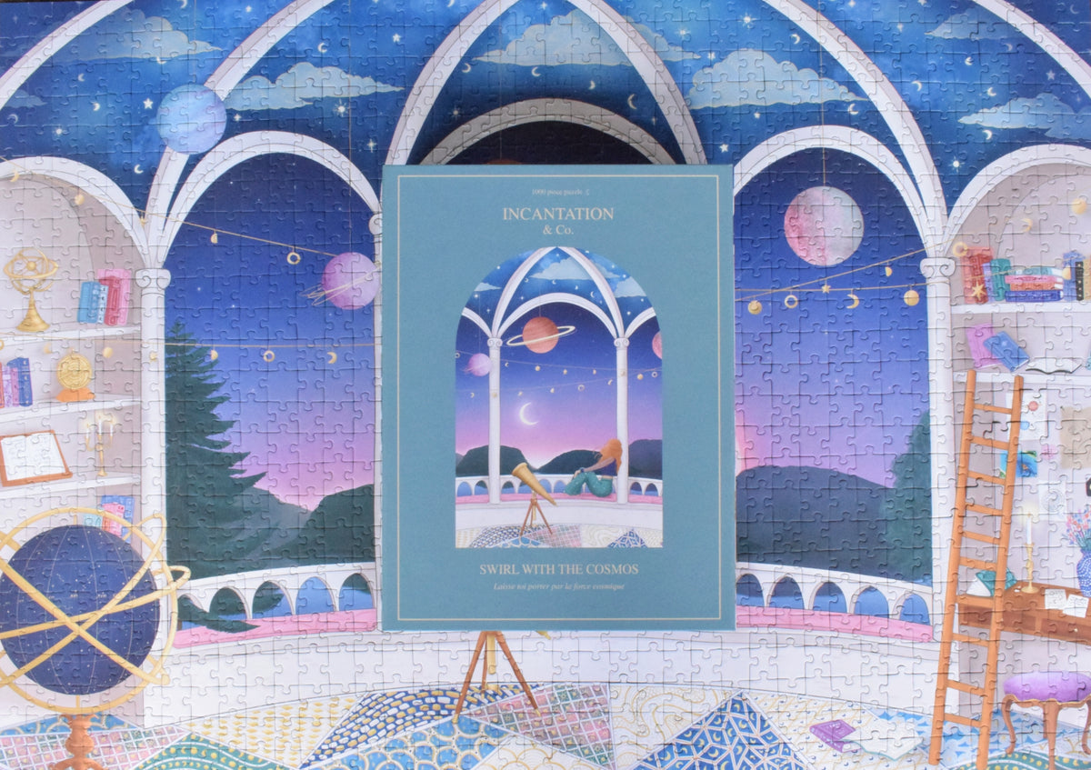 Puzzle coffret deluxe 1000 pièces・Trust the Universe