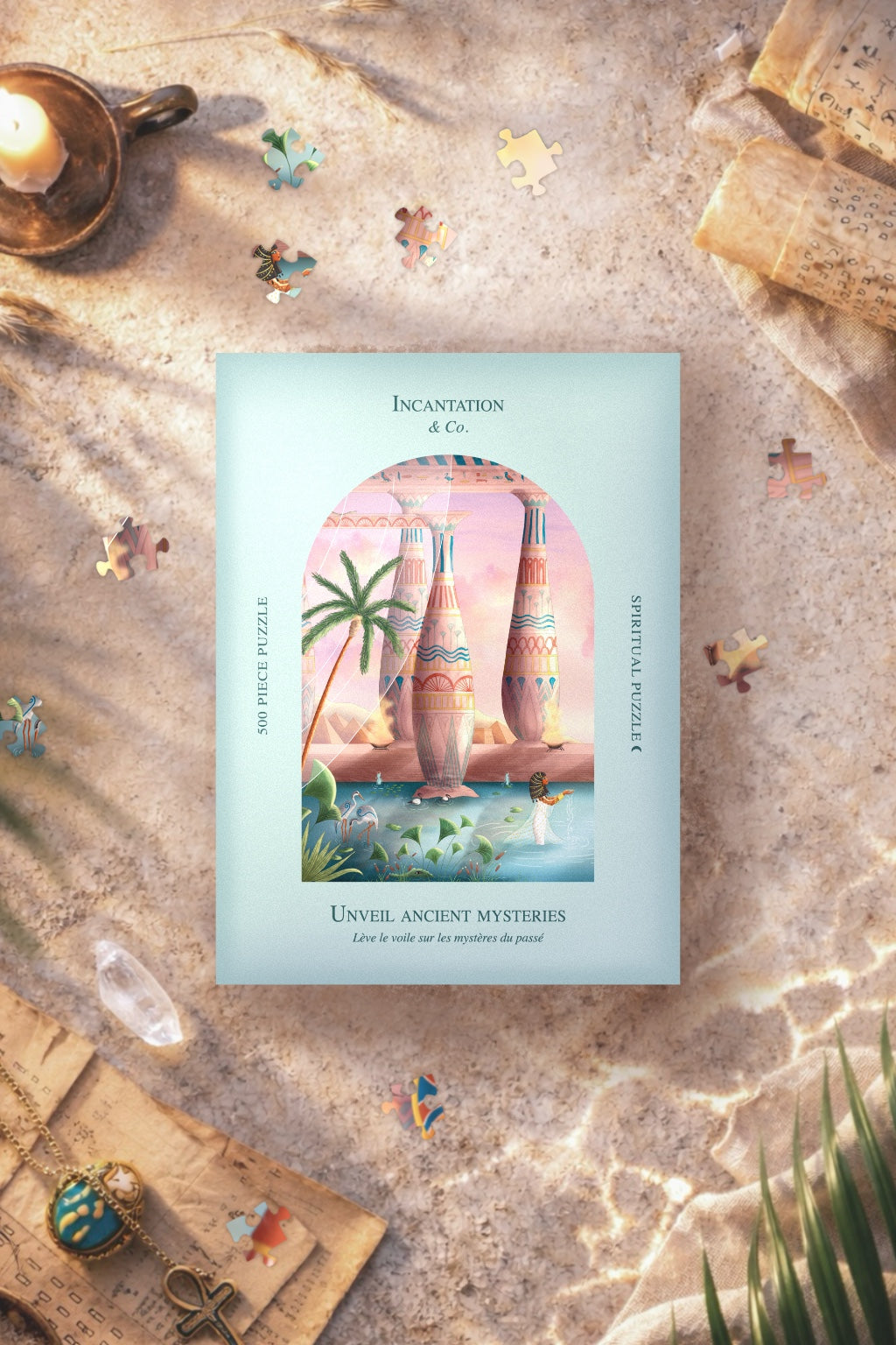 Puzzle rituel 500 pièces・Unveil ancient mysteries