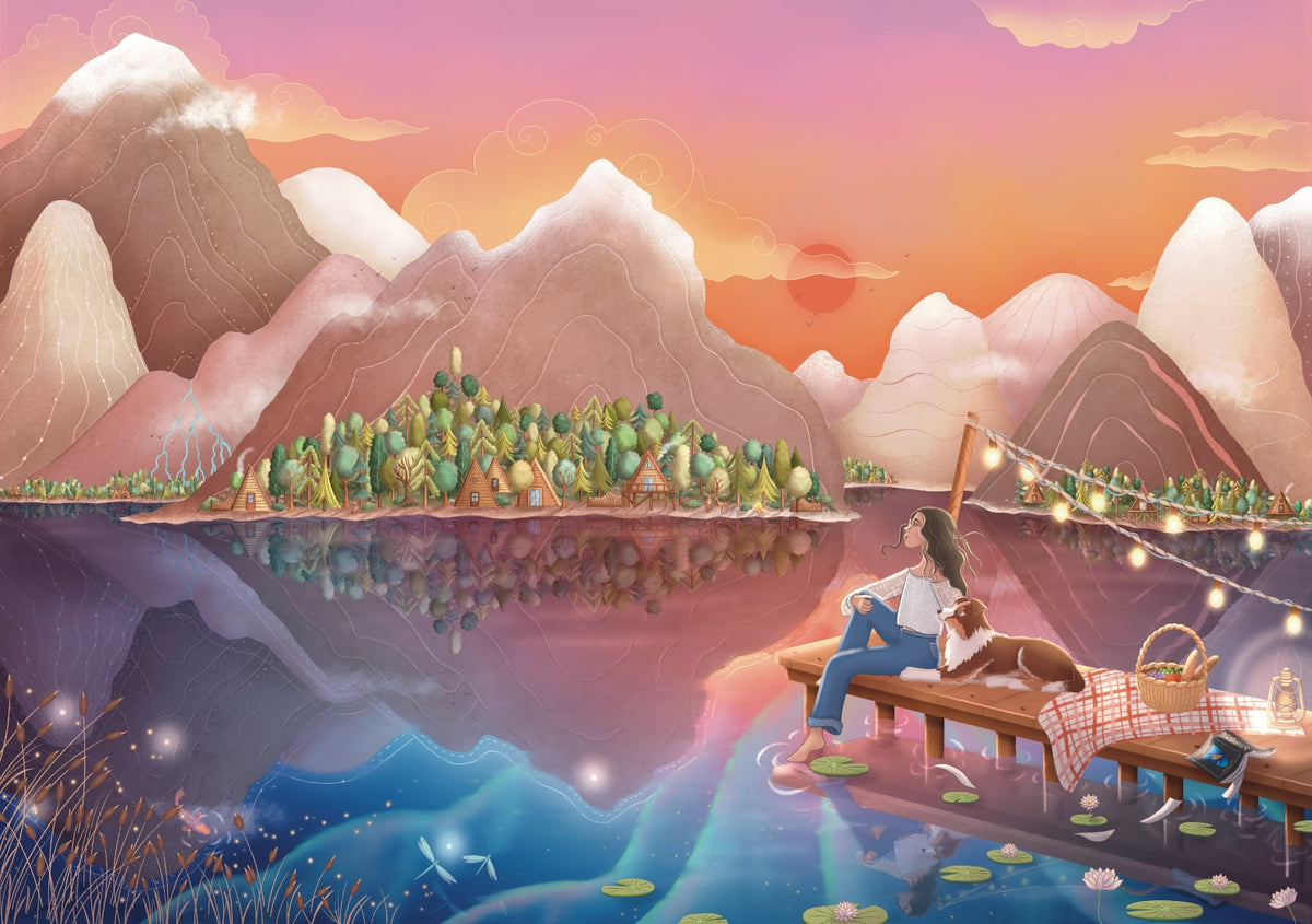 Puzzle coffret deluxe 1000 pièces・Remember you are part of nature