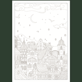 Carte cadeau avec coloriage