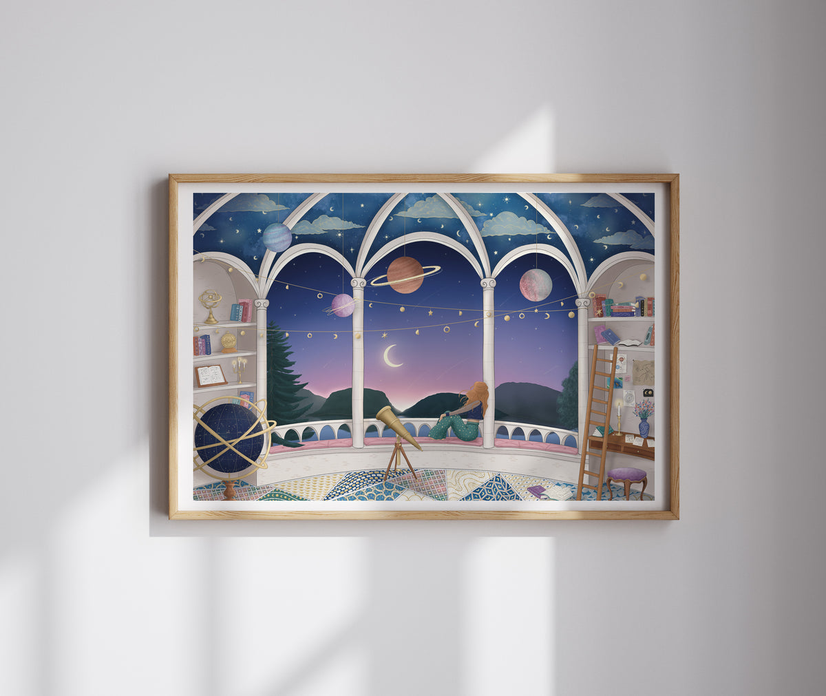 Tirage illustration Trust the Universe