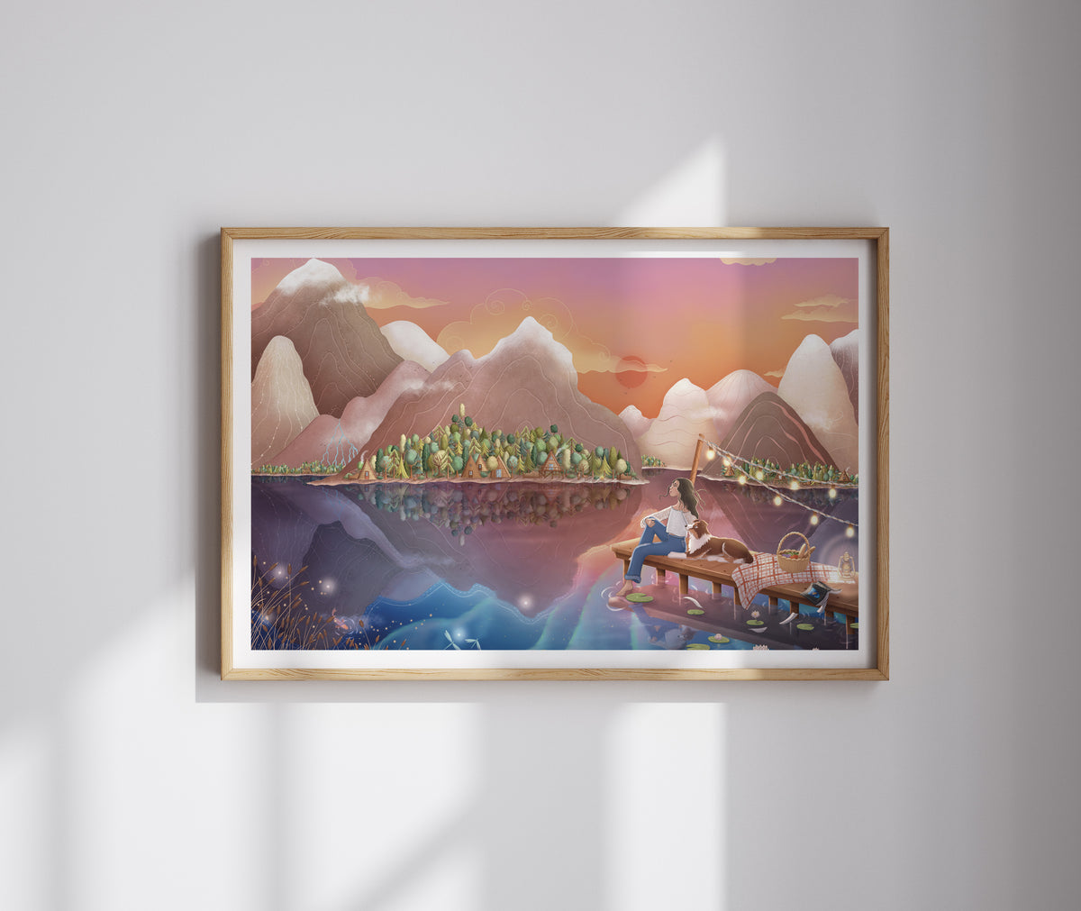 Tirage illustration Remember you are part of nature