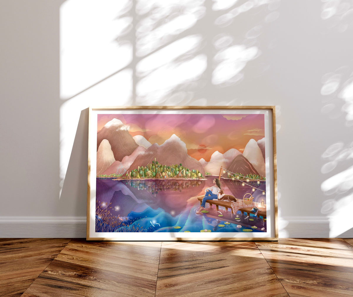 Tirage illustration Remember you are part of nature