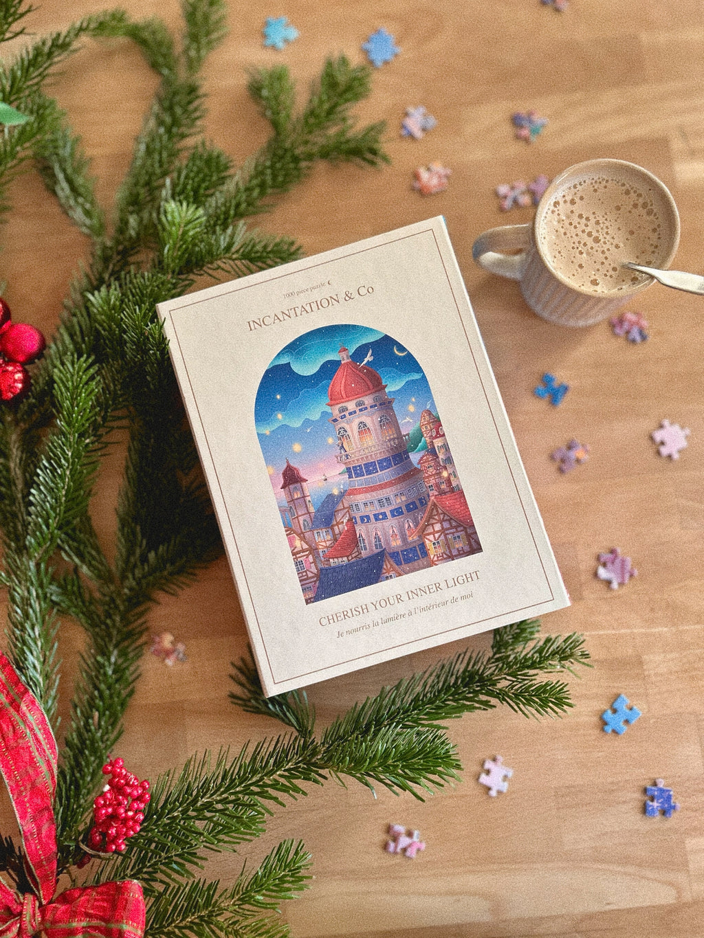 Puzzle coffret deluxe 1000 pièces ・Cherish your inner light