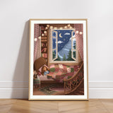 Tirage illustration Hibernate the winter away