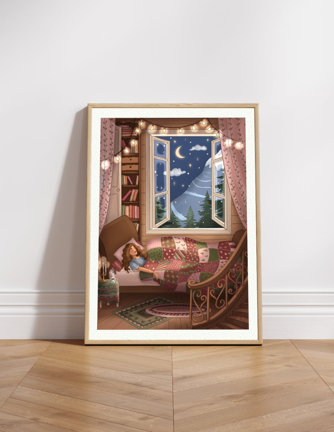 Tirage illustration Hibernate the winter away