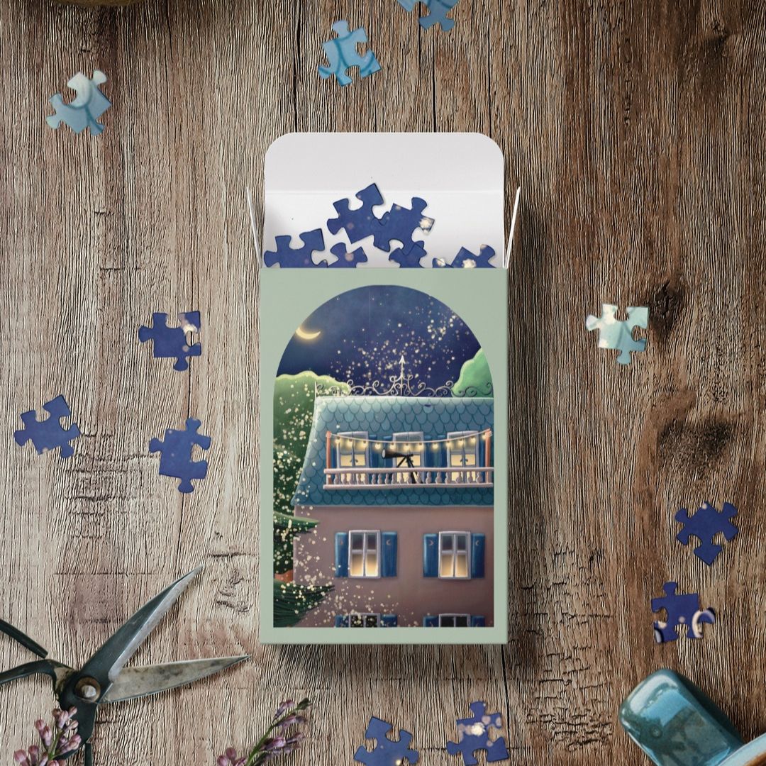 Mini puzzle 99 pieces・Look at the stars