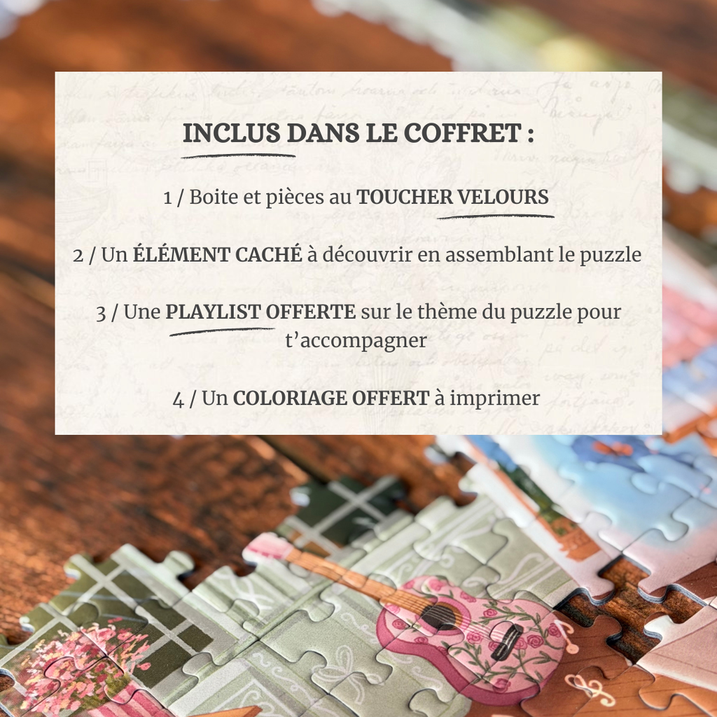Lot 3 puzzles rituels 500 pièces