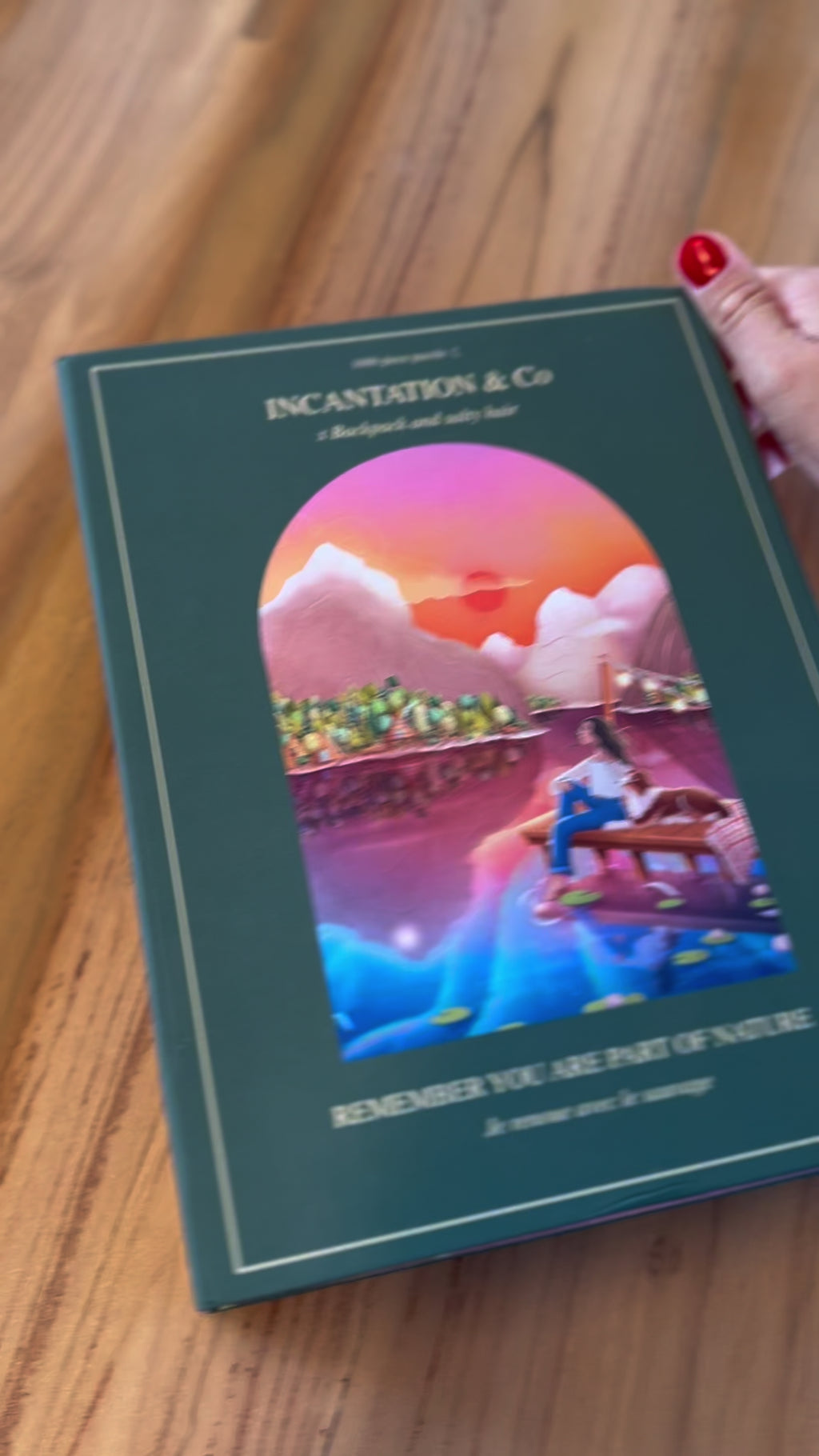 Deluxe 1000-piece puzzle box set・Remember you are part of nature