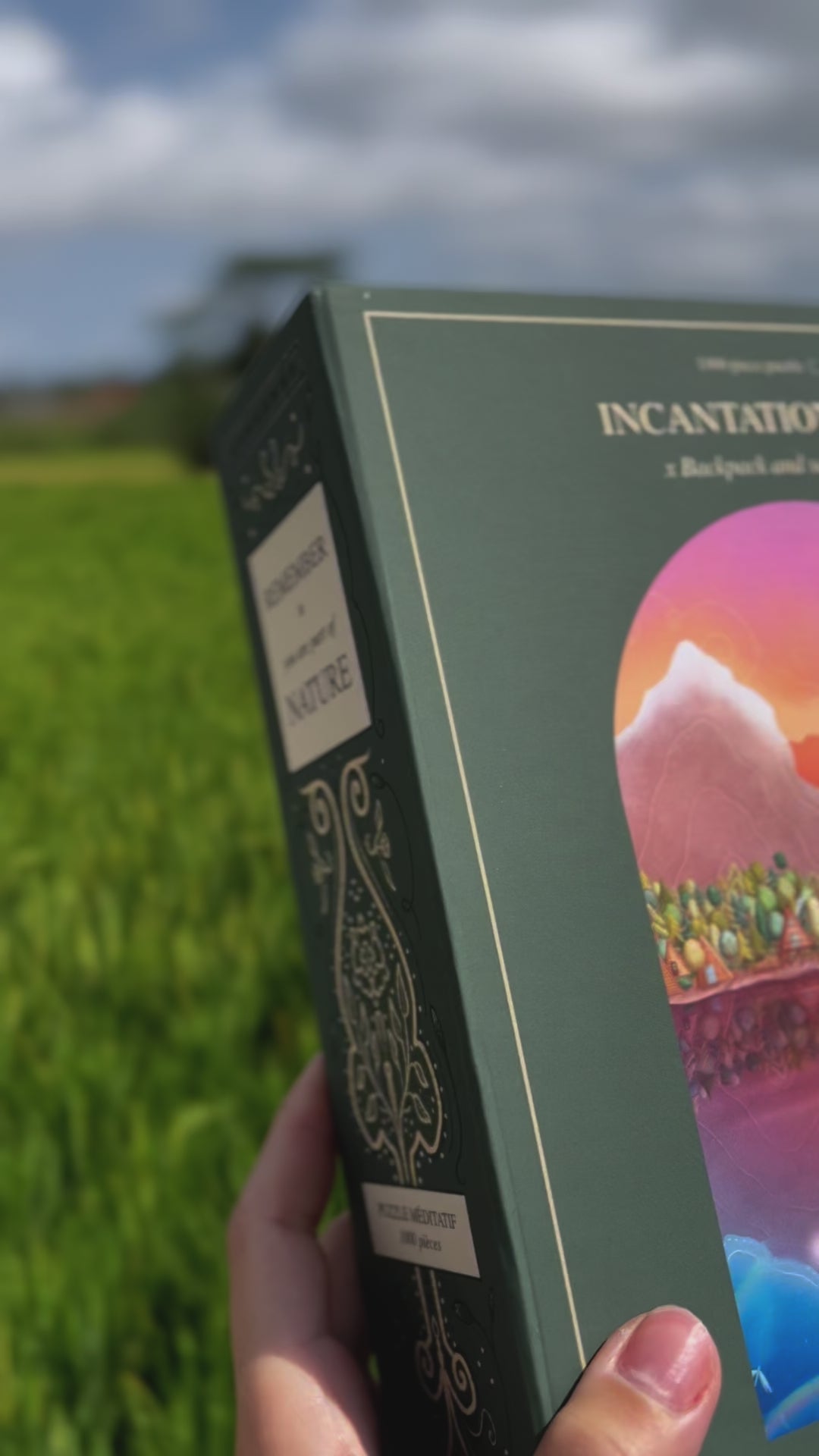 Puzzle coffret deluxe 1000 pièces・Remember you are part of nature