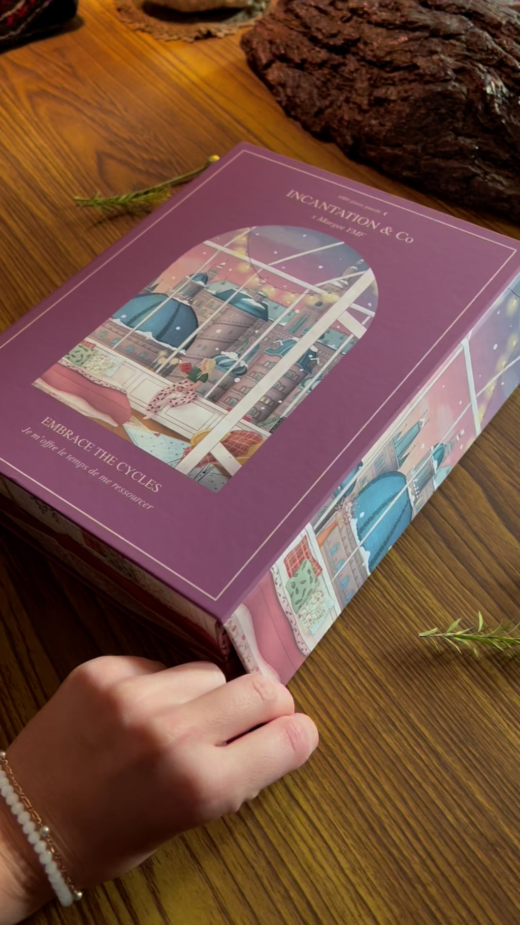 Puzzle coffret deluxe 1000 pièces・Embrace the Cycles