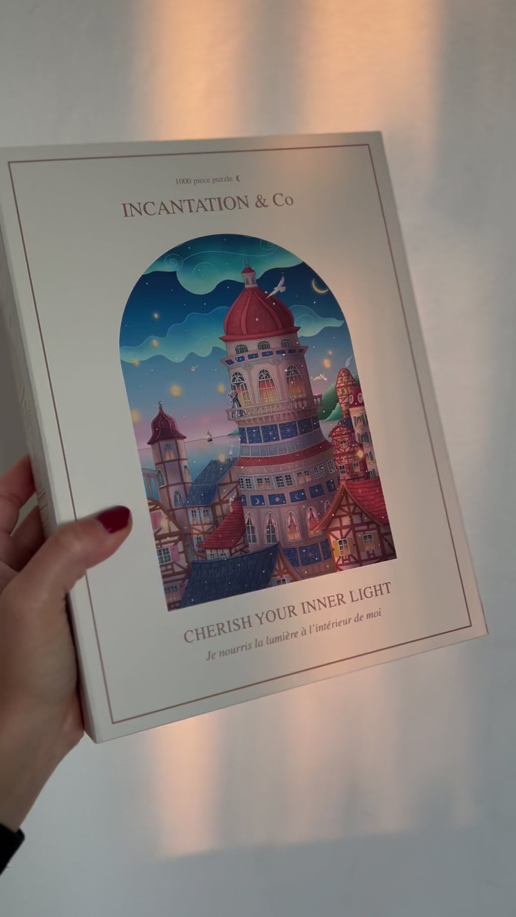 Puzzle coffret deluxe 1000 pièces ・Cherish your inner light