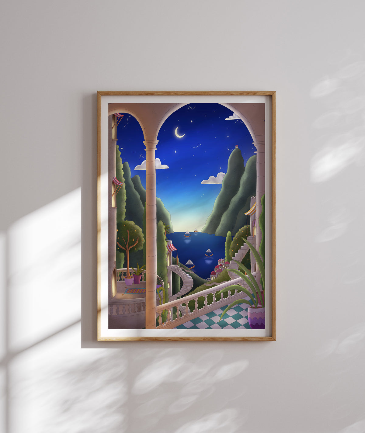 Tirage illustration Embark on a journey