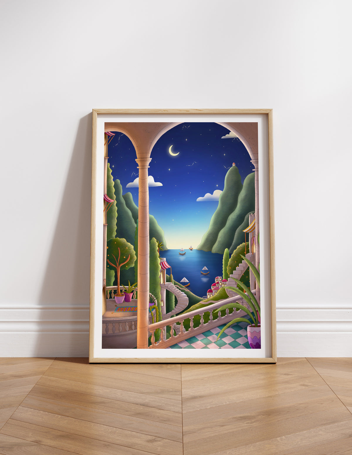 Tirage illustration Embark on a journey