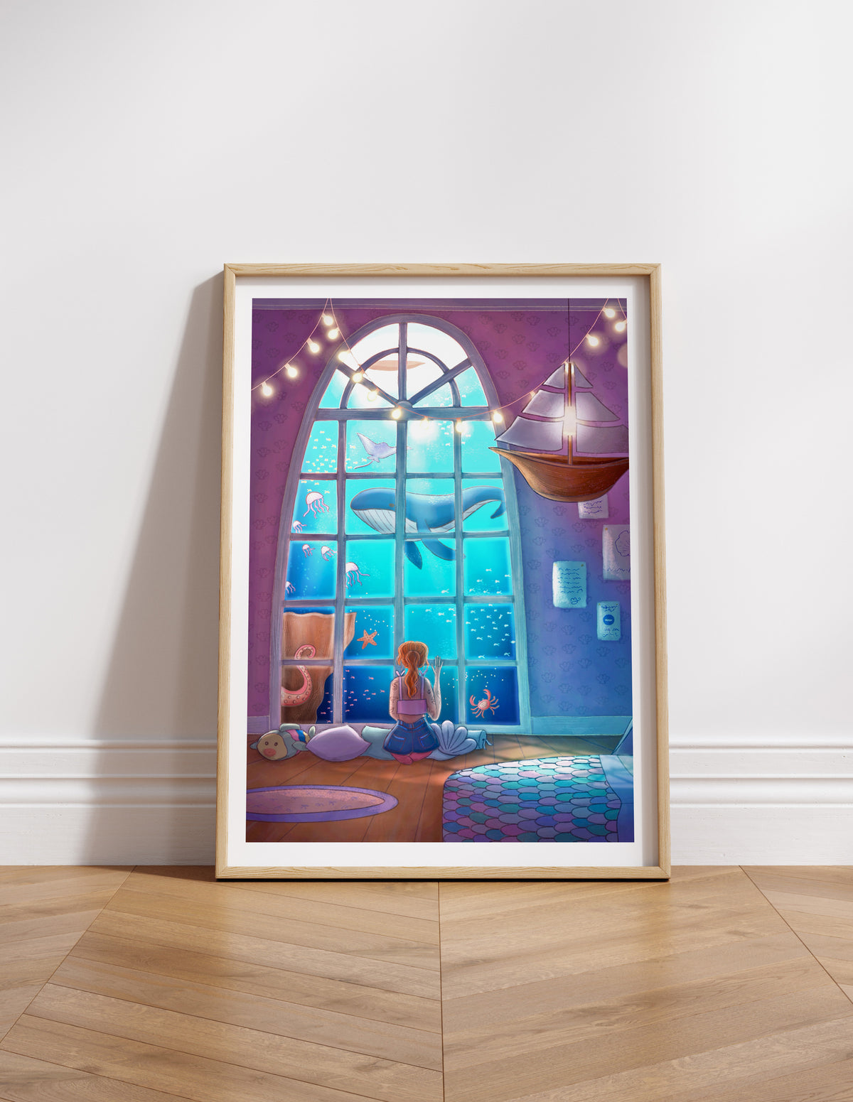 Illustration print Let your spirit wander