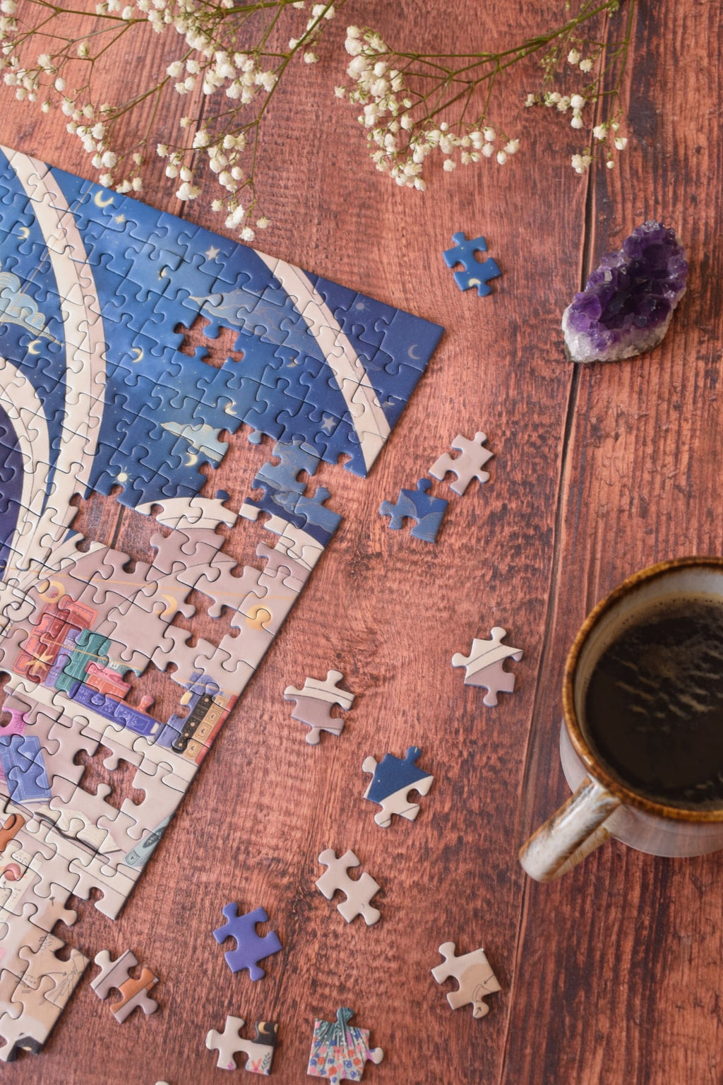 Puzzle coffret deluxe 1000 pièces・Trust the Universe